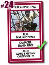 Peter-Spotting: Spanish Pirate