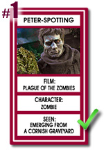 Peter Diamond: Zombie card